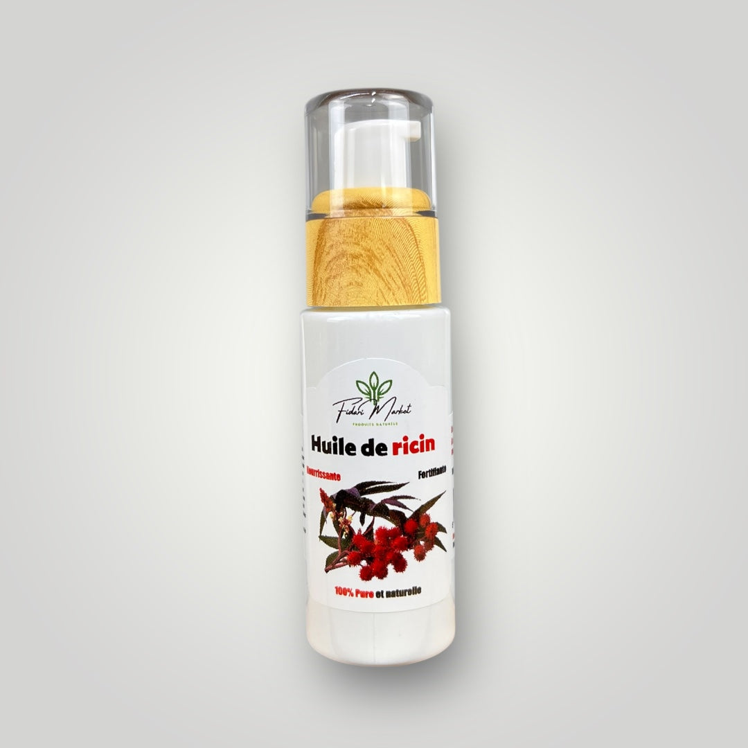 Huile de ricin 30ml – 100% naturel sans additifs chimiques – Fidari Market Casablanca