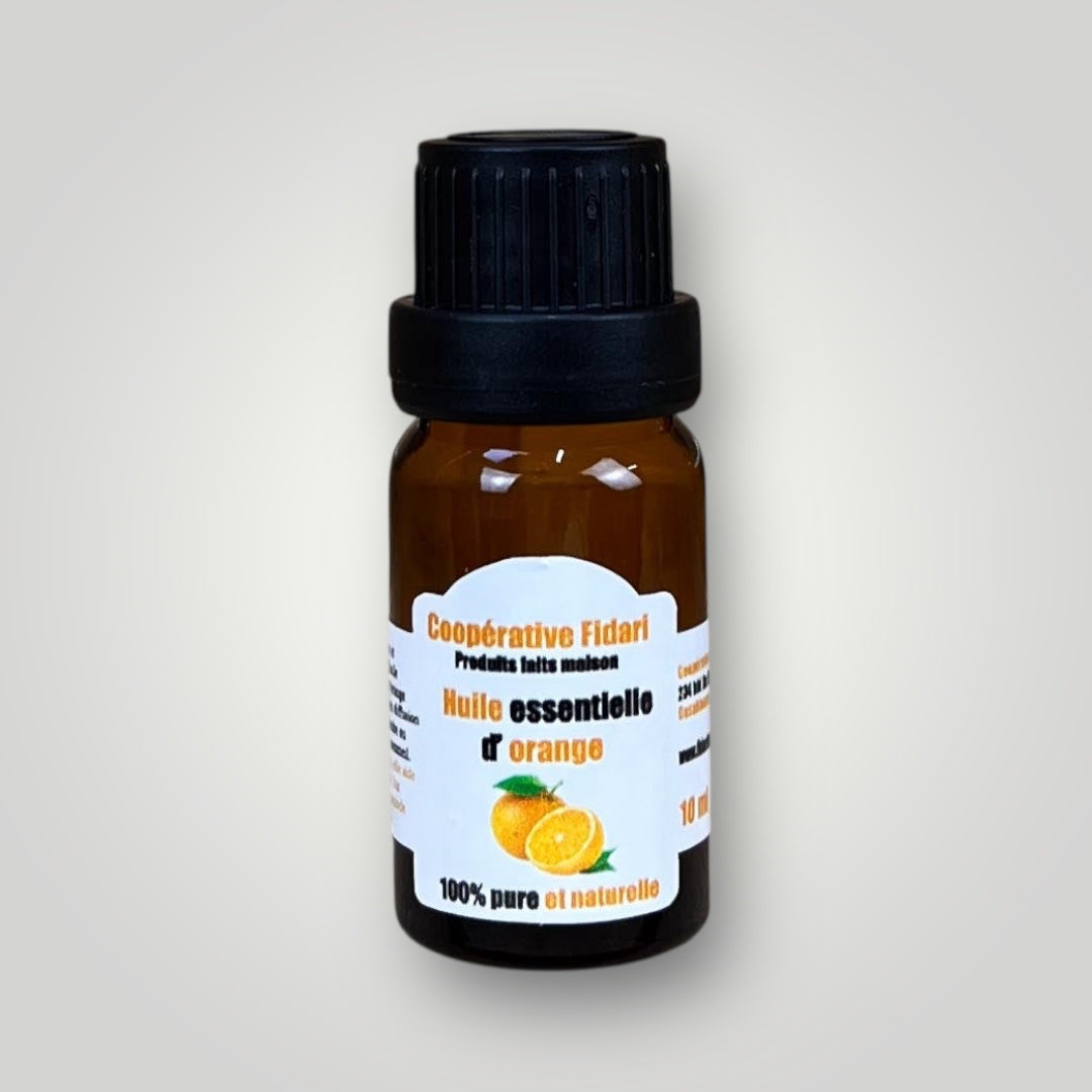 Huile essentielle d'Orange 10ml – 100% naturel sans chimie Maroc – Fidari Market Casablanca
