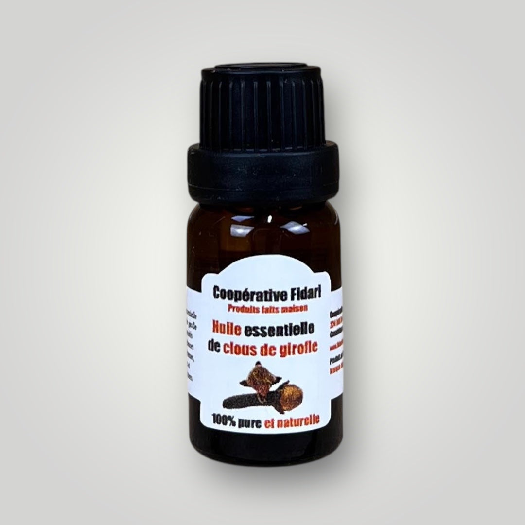 Huile essentielle de Clous de Girofle 10ml – 100% naturel sans chimie Maroc – Fidari Market Casablanca