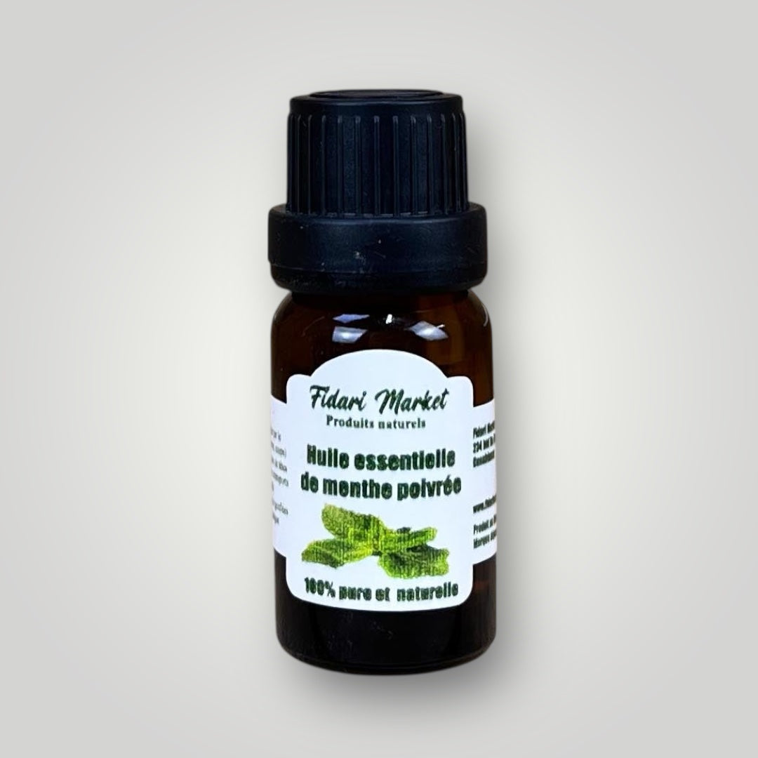 Huile essentielle menthe poivrée 10ml Fidari Market