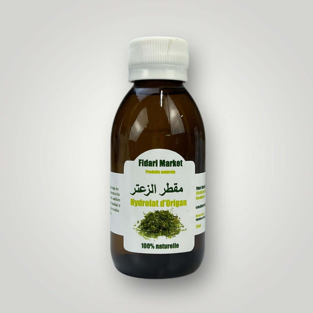 Hydrolat d'origan – 100% naturel sans chimie Maroc – Fidari Market Casablanca