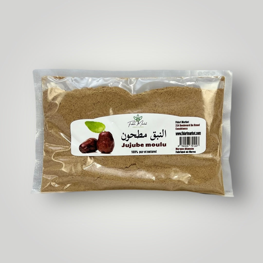 Jujube moulu – 100% naturel marocain – Fidari Market Casablanca