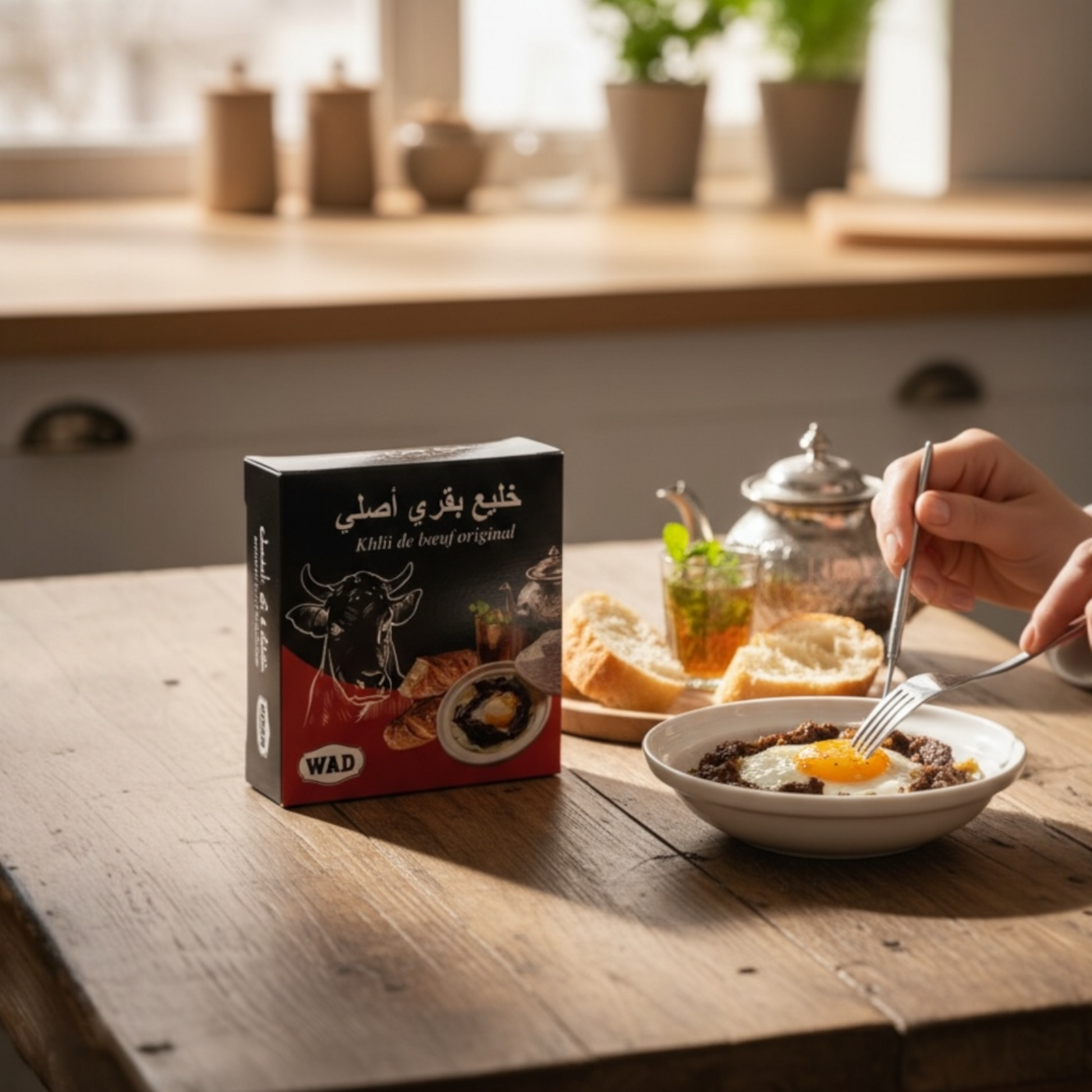 Khlii a l’huile d’olive 100g – 100% naturel marocain – Fidari Market Casablanca
