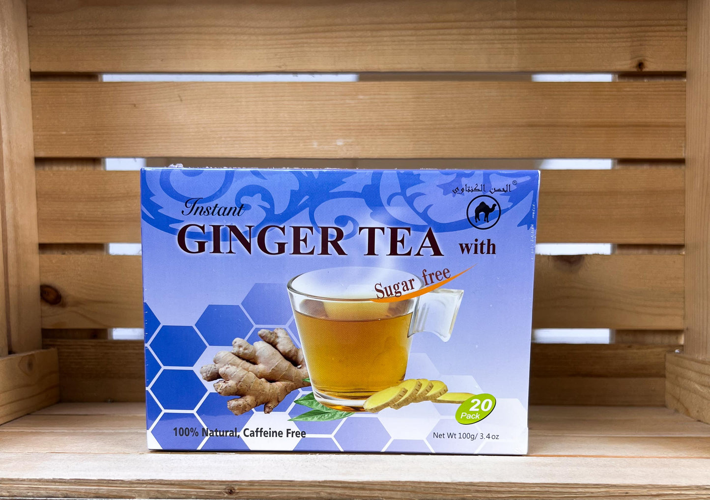 Lahcen Kantaoui tisanes gingembre sans sucre – naturel infusion marocaine artisanale – Fidari Market Casablanca