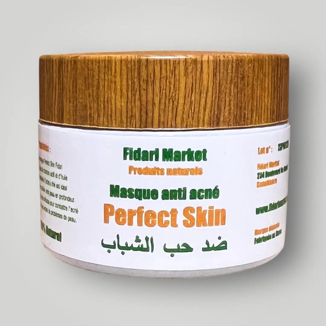 Masque Perfect Skin – 100% naturel sans chimie Maroc – Fidari Market Casablanca