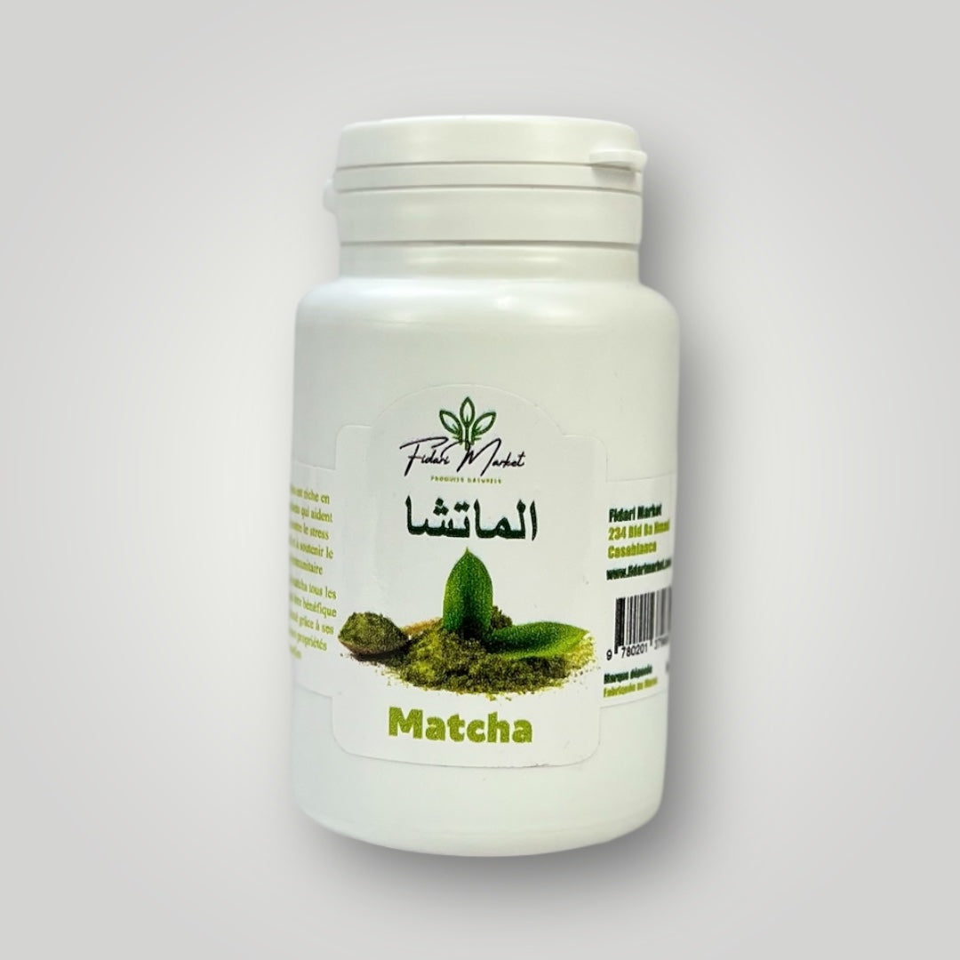 Matcha en poudre 30g – 100% naturel superfood – Fidari Market Casablanca