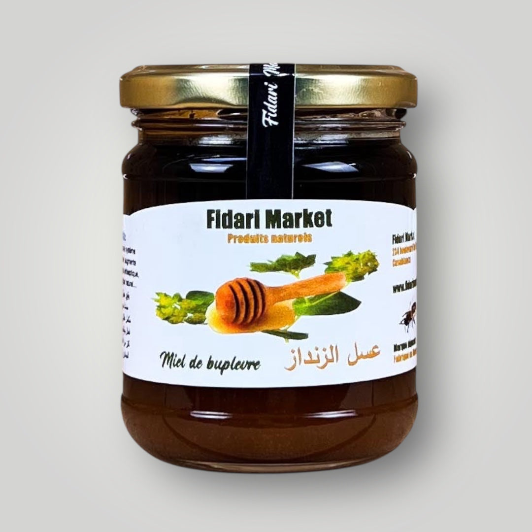 Miel de buplevre 250g – pur naturel marocain sans additifs – Fidari Market Casablanca