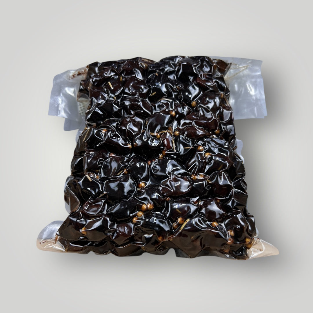 Olives noires sans soude 500g – 100% naturel marocain – Fidari Market Casablanca