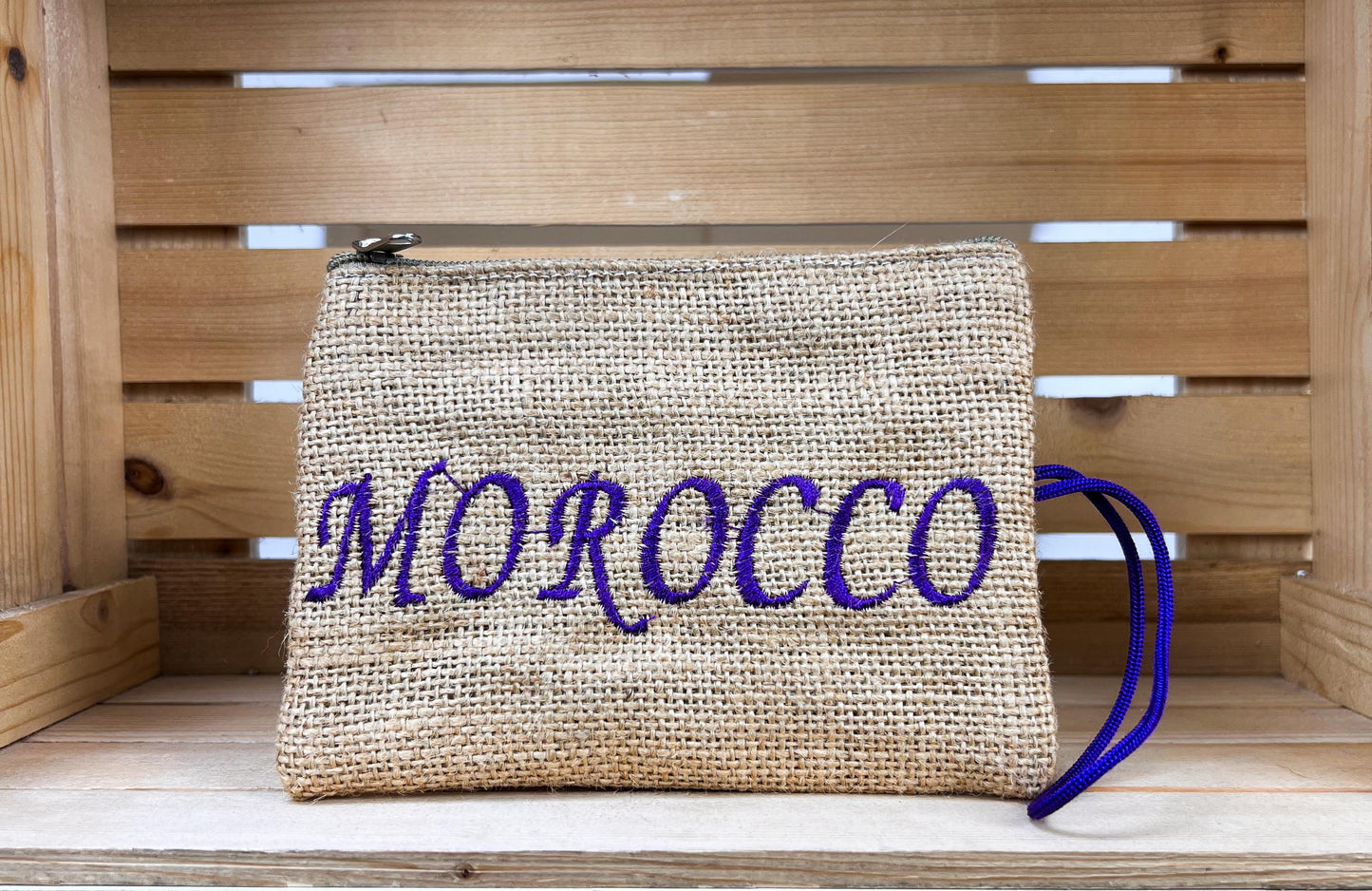 Porte monnaie Morocco – artisanal marocain – Fidari Market Casablanca