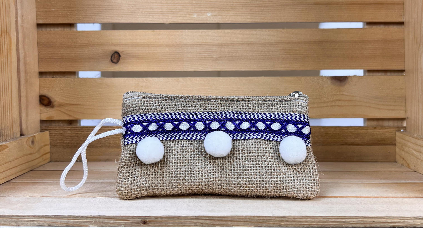 Packaging et etiquette – Porte monnaie artisanal – artisanal marocain – Fidari Market Casablanca