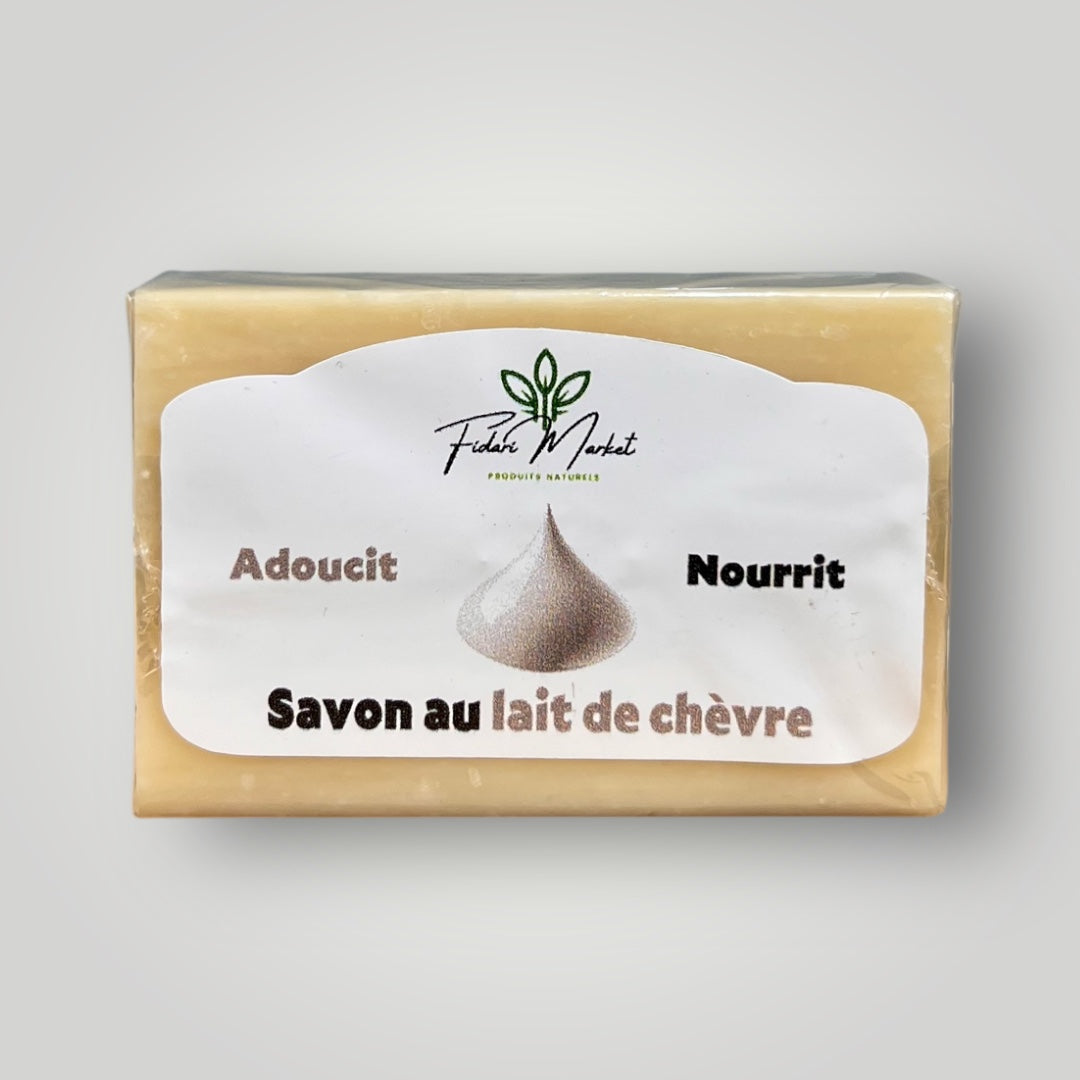 Savon au Lait de Chevre – 100% naturel sans chimie Maroc – Fidari Market Casablanca