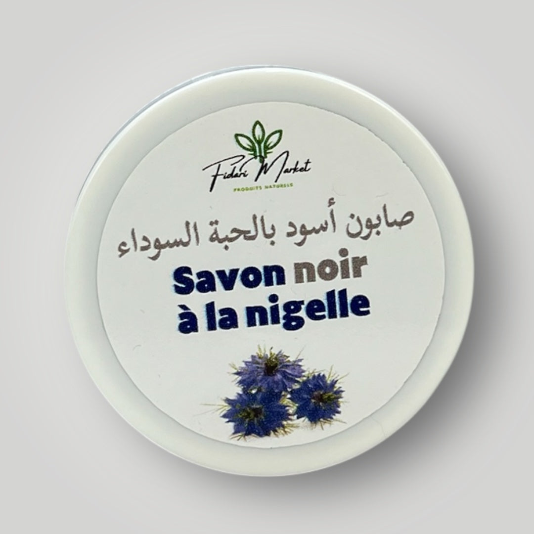 Savon noir a l’huile de nigelle – 100% naturel sans additifs chimiques – Fidari Market Casablanca