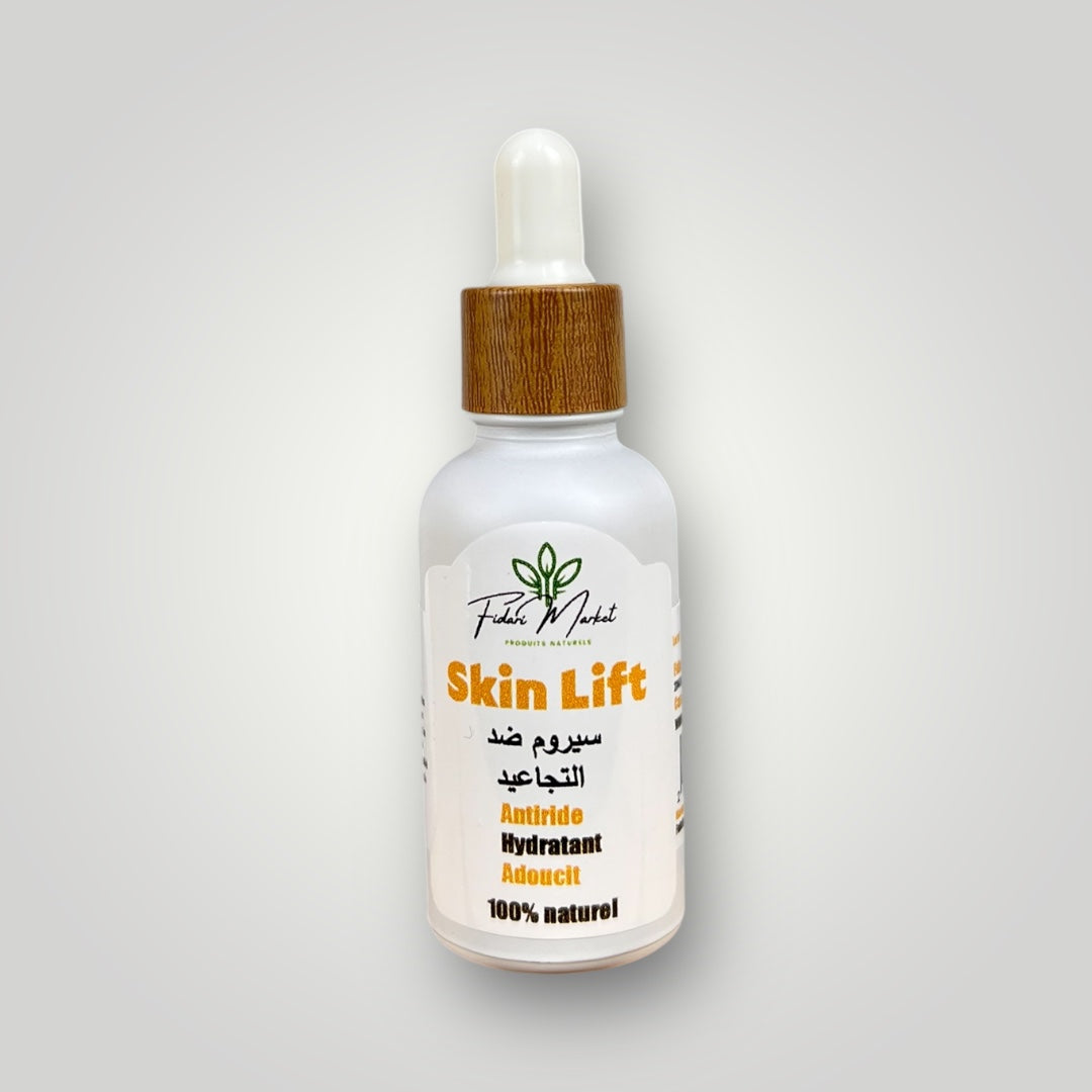 Serum Skin Lift anti-age 30ml – 100% naturel sans chimie Maroc – Fidari Market Casablanca