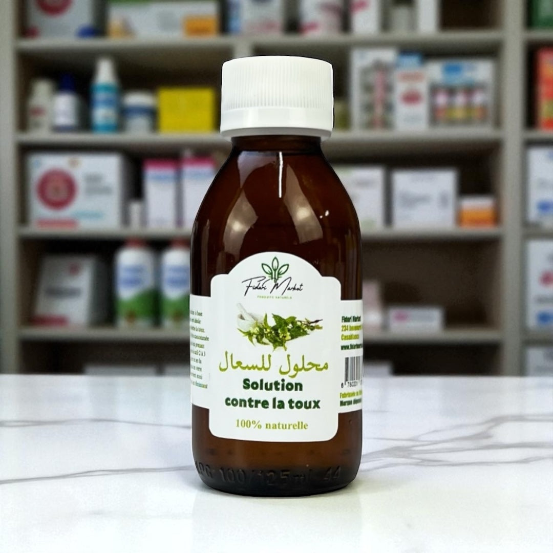 Solution contre la toux – 100% naturel marocain – Fidari Market Casablanca