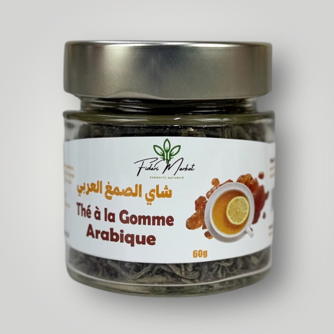 Thé à la Gomme Arabique 60g – naturel infusion marocaine artisanale – Fidari Market Casablanca