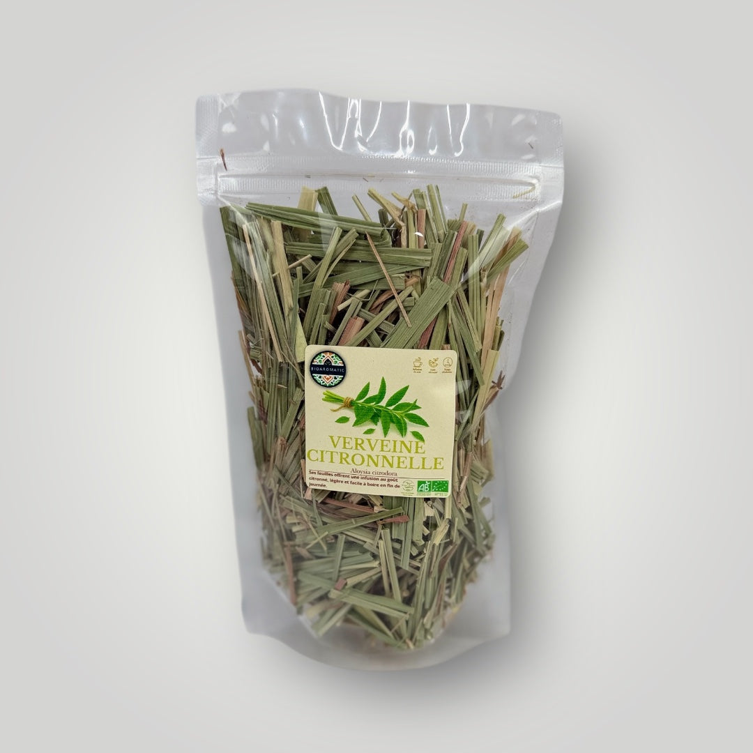 Verveine Citronnelle Séchée Bio – 100% naturel marocain – Fidari Market Casablanca