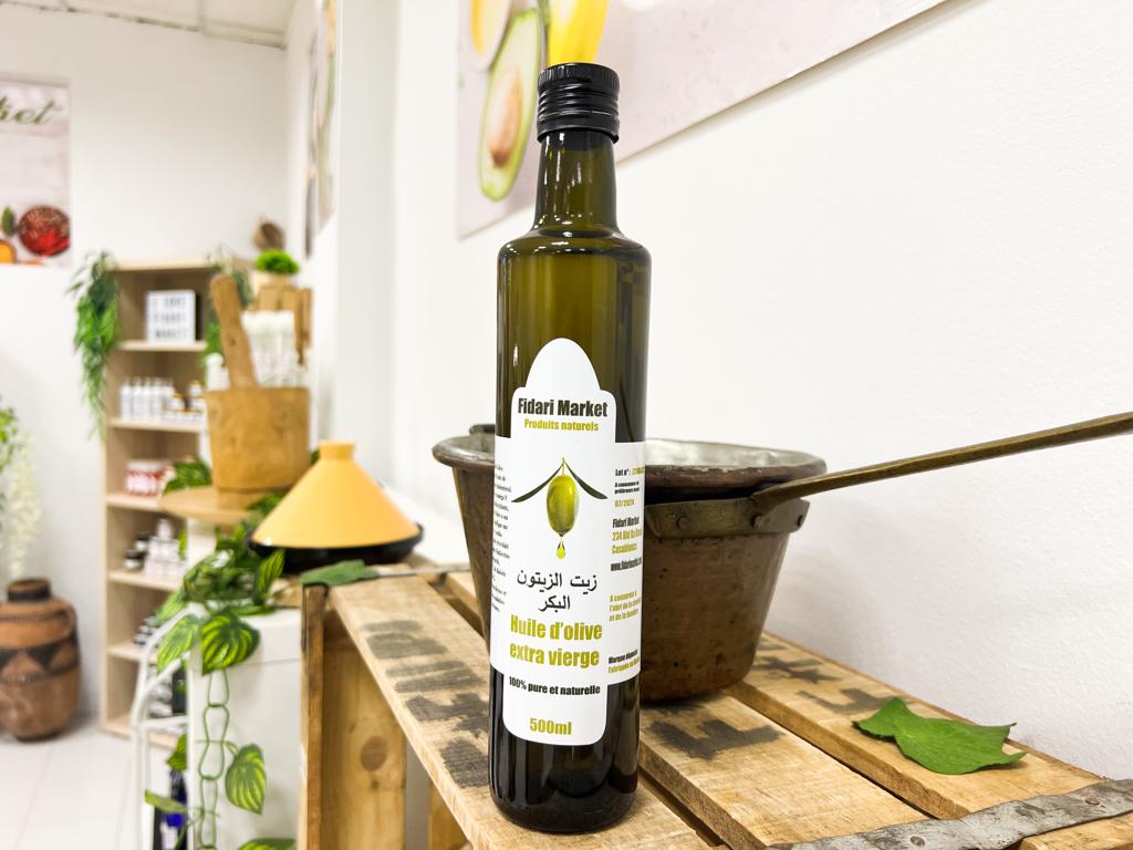 Huile d’olive 500ml  / زيت الزيتون نصف لتر