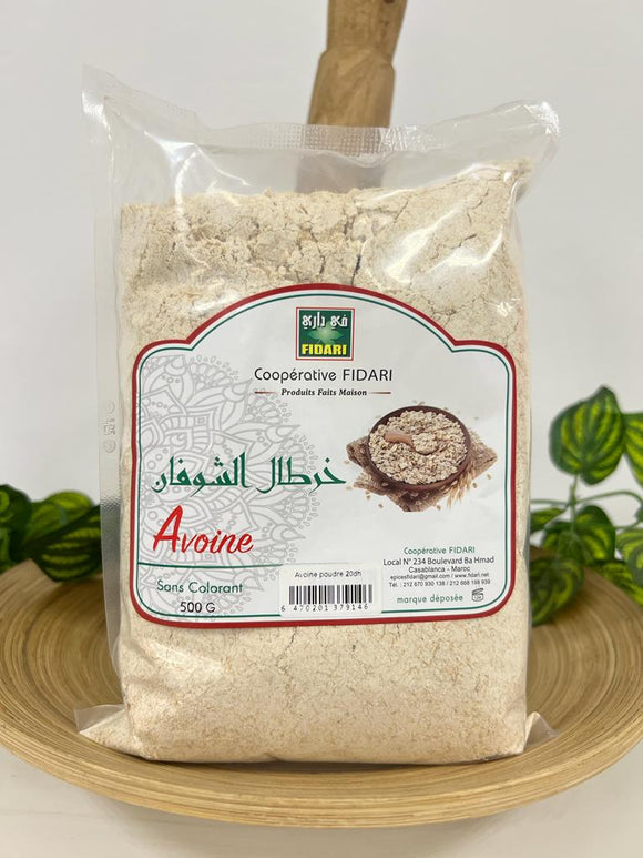 خرطال مطحون Poudre d'avoine 500 g