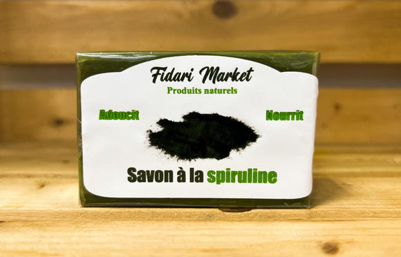 Savon à la spiruline صابون السبيرولين