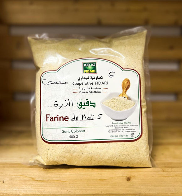 دقيق الذرة محمص   Farine de maïs 500g grillée