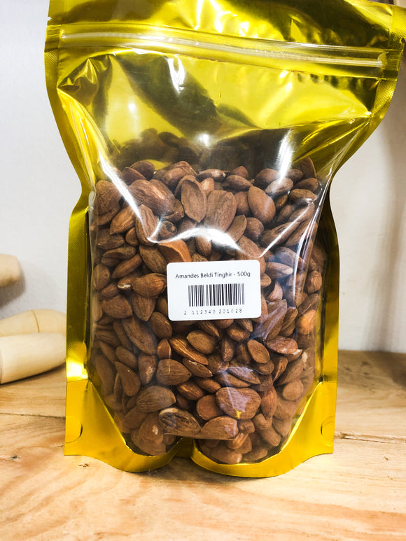 Amandes beldi  500 g            لوز بلدي